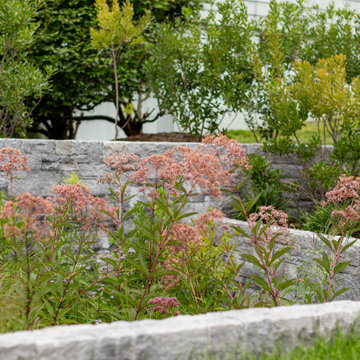Contemporary Hillside Garden