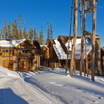 Timber Frame Residence & Guest House Yellowstone Club