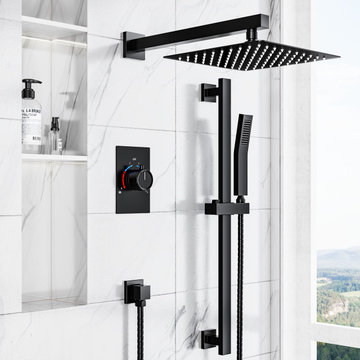 Modern Rainfall Shower Heads Collection