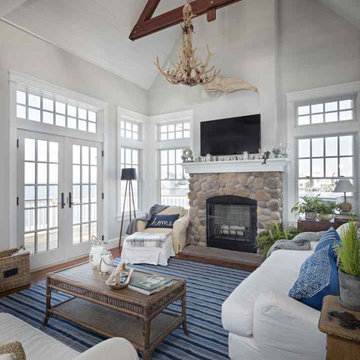 Jersey Beach Home - Cherry Flooring