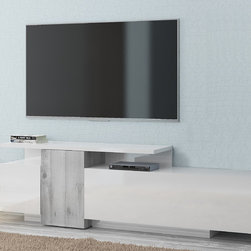 Modern Italian TV Stand Maggie | White & Moma - $895 - Entertainment Centers And Tv Stands