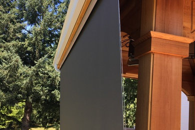 Shade Screen on a Pergola