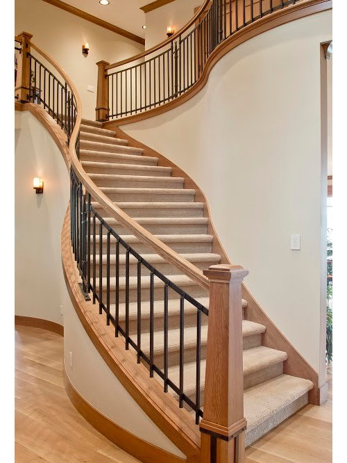 10 Best Craftsman Staircase Ideas & Photos | Houzz