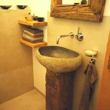 Gäste-WC rustikal