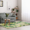 Capri Palm Leaf Indoor/Outdoor Rug, Green, 3'6"x5'6'