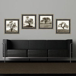 Blaustein Black and white trees - Artwork