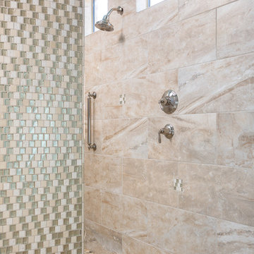 Contemporary Glam Master Bath Remodel