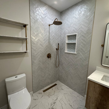 latest barthroom renovation completed