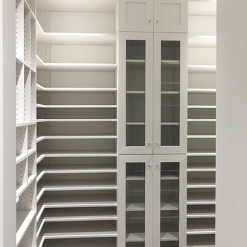 Two Master Bedroom Closets in Latitude East and North, Westport CT