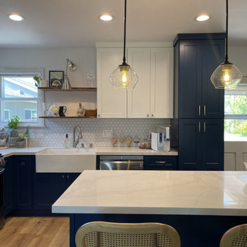Compact Kitchen Remodel with Smart Space Optimization
