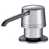 Farmhouse Double Stainless Steel Sink, Faucet and Soap Dispenser, Chrome, 36"