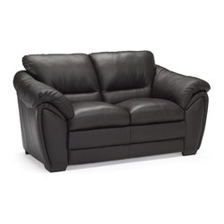 Natuzzi Editions Leather Loveseat A960 - Loveseats