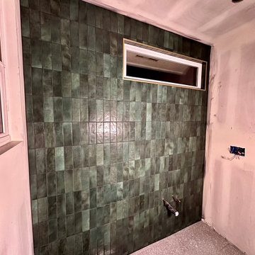 Bathroom accent wall | Long Beach