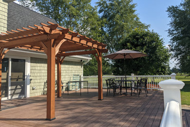 Example of a deck design in Columbus