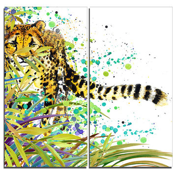 "The Predator" Animal Canvas Artwork
