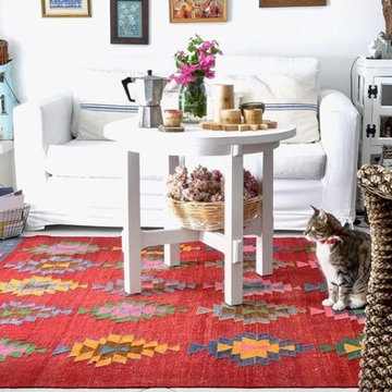 Overdyed Vintage Turkish Rugs