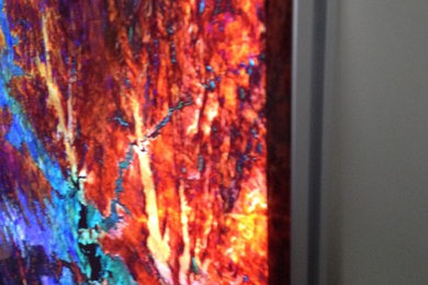 Low Profile LED Glass Frame