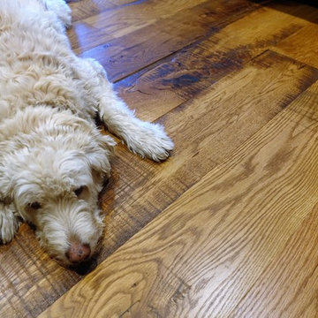 Wide Plank Rustic White Oak