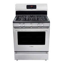 Bosch Evolution Dlx 30" Gas Freestanding Range, Stainless Steel | HGS5L53UC - Gas Ranges And Electric Ranges