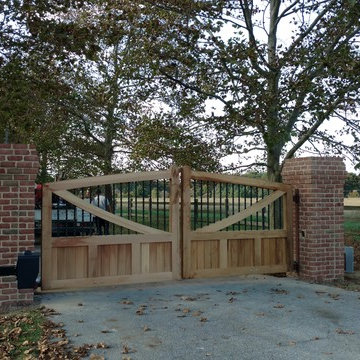 Custom Design Automated Entry Gate
