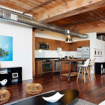Los Angeles Home Staging | Adaptive Reuse of an Industrial Historic Modern Loft