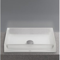 Toto Luminist Rectangle Vessel Lavatory ADA LLT151 - Bathroom Sinks
