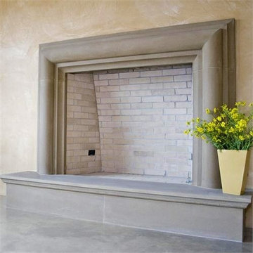 Custom Cast Stone Fireplace Mantels