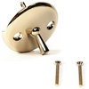 Trip Lever Bathtub Drain Trim Kit, Polished Brass