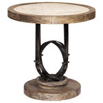Uttermost - Uttermost Sydney-Light Oak Accent Table - Bob and Belle Cooper founded The Uttermost Company in 1975, and it is still 100% owned by the Cooper family. The Uttermost mission is simple and timeless: to make great home accessories at reasonable prices. Inspired by award-winning designers, custom finishes, innovative product engineering and advanced packaging reinforcement, Uttermost continues to deliver on this mission.