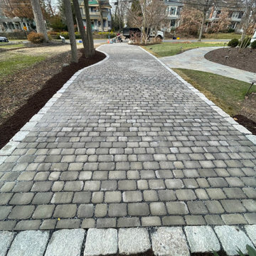 Rejuvenated Walkway and Driveway in Takoma Park Maryland