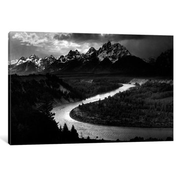 The Tetons - Snake River by Ansel Adams