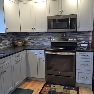 Grey shaker kitchen