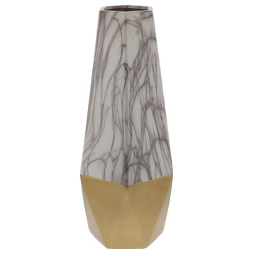 Contemporary Gold Ceramic Vase 60747