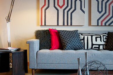 Inspiration for a contemporary home design remodel in Portland