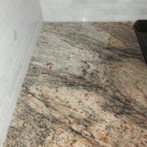 How do we lighten a granite countertop?