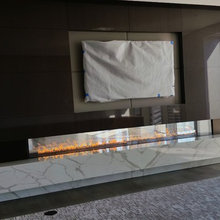 Modern living room  fireplace ideas