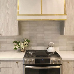Profile A | Chiffon White, Slightly Dark Grain, Textured Cabinetry - Kitchen Cabinetry
