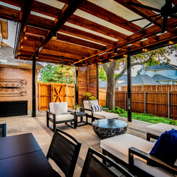 Serene Amberglow Patio | Carrolton Outdoor Living