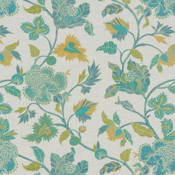 Enchanted Vine in Emerald - Fabric