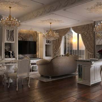 Classic Style Apartment — Akvatoria Residential Complex
