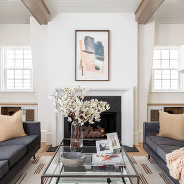 Living Room at 4208 Water Oak by Pike Properties - Charlotte Custom Home Builder