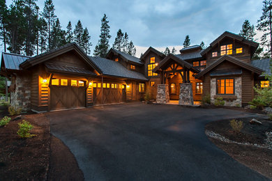 Mountain style exterior home photo in Other