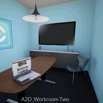 A2D Downtown Austin Commercial Office Space - Modern