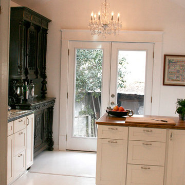Monet's Kitchen Remodel (Inspiration: painter Claude Monet's kitchen)