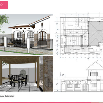 Modern Filipino House Extension