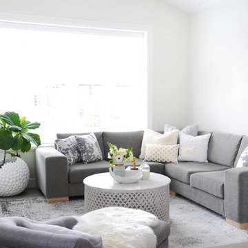 Classic White and Gold - Burnaby Home