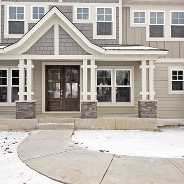 Exclusive #houseplan 73353HS, "Bank Shot", comes to life