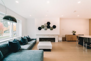 Living room - living room idea in Vancouver