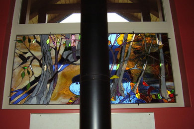 Example of an arts and crafts home design design in Vancouver
