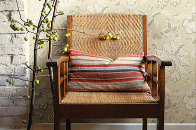 Living room - transitional living room idea in Orange County